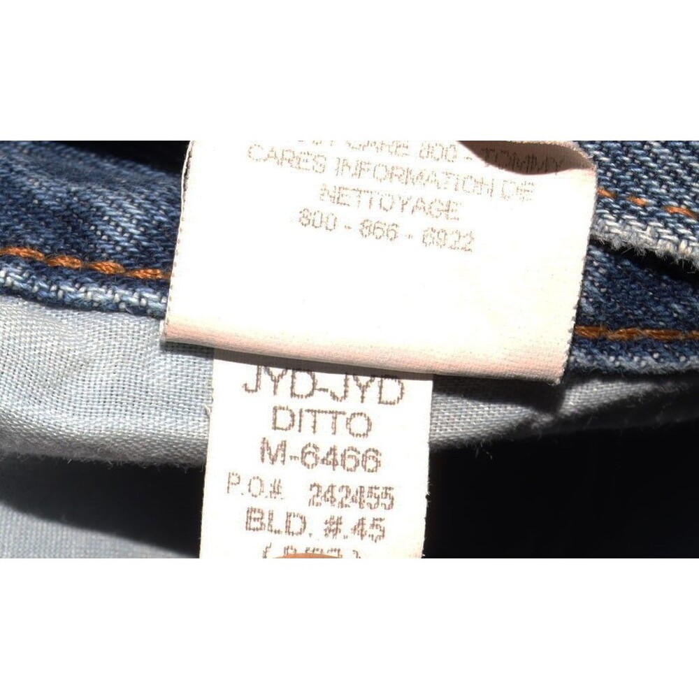 Vtg Tommy Hilfiger Jeans JYD-JYD DITTO 36x30‎ Freedom Jean USA Made Y2K 08/2002 - Picture 11 of 16
